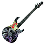 Walking Dead Comic #78 Exclusive Rockmaster Guitar